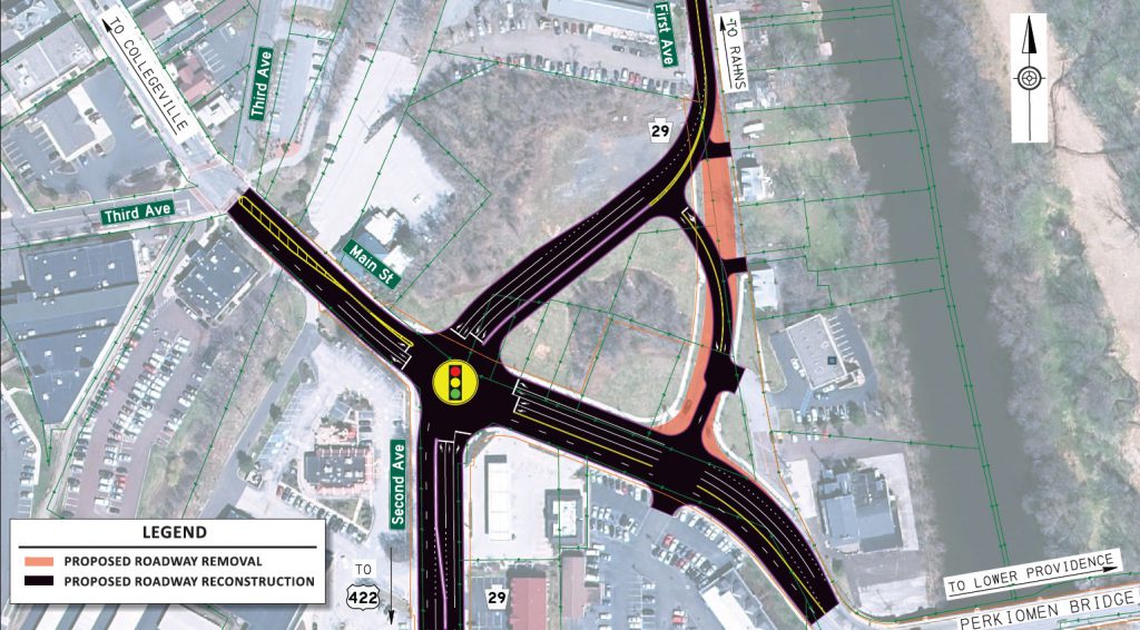 Proposed improvements - Collegeville Borough