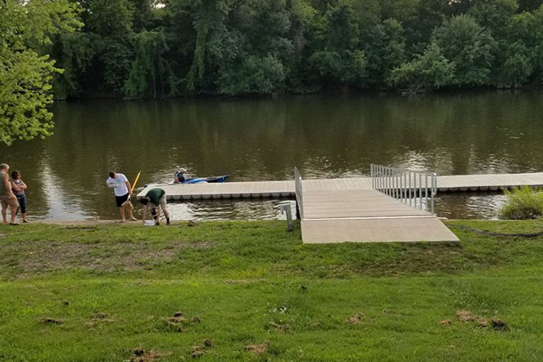 Royersford Boat Dock on First Avenue