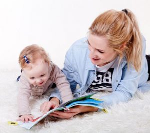 Baby storytime at PV Library