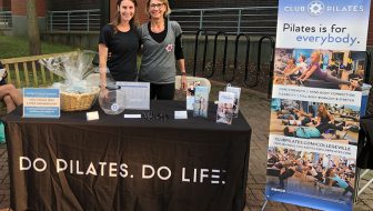 Club Pilates, Collegeville at Movies on the Lawn at Ursinus College