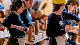 Ursinus College, Berman Museum, Music for 150 Carpenters performance