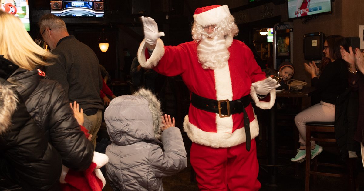 Collegeville Borough Tree Lighting and visit from santa 2019