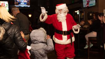 Collegeville Borough Tree Lighting and visit from santa 2019