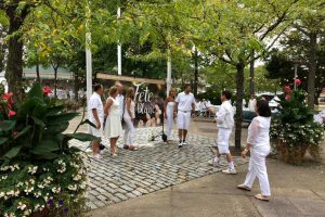 Collegeville business development - Blanc en Fete at Pottstown's Smith Family Plaza