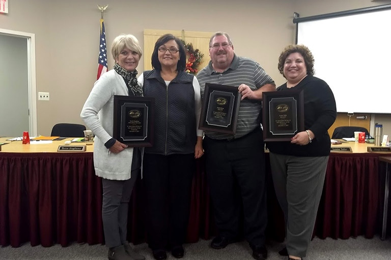 Collegeville Borough Council members recognized.