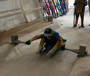 Collegeville resident Brianna Gosnell on olympic luge