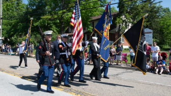 Color guard, Collegeville-Trappe Memorial Day Parade 2019