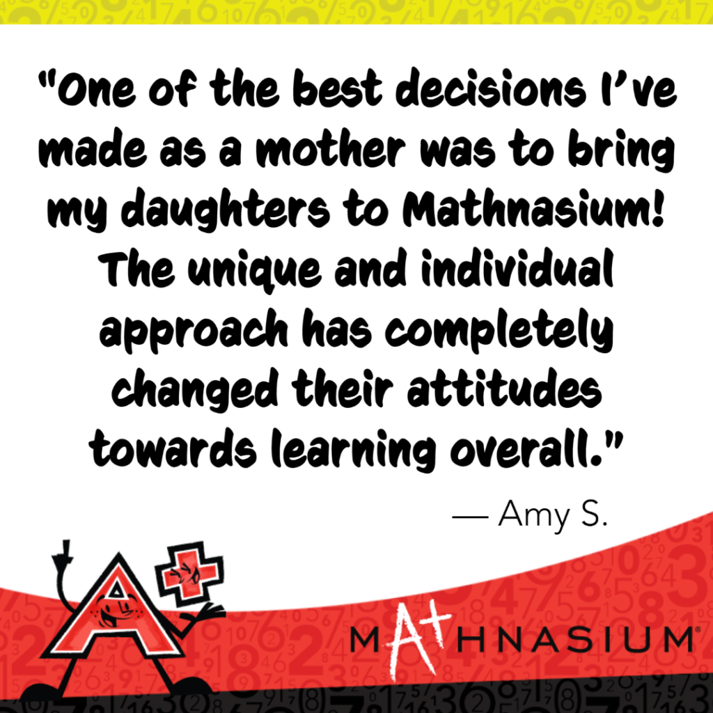 Mathnasium of Collegeville testimonial