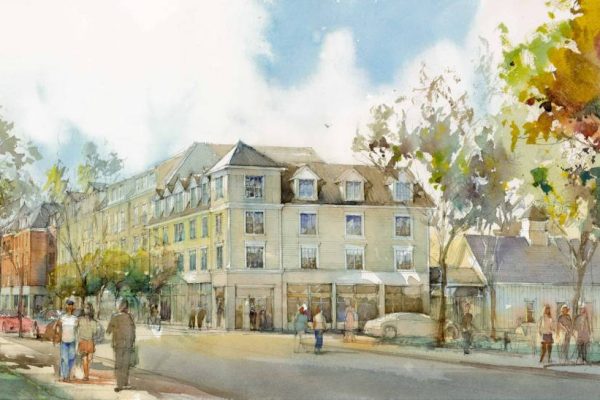 UConn town center rendering