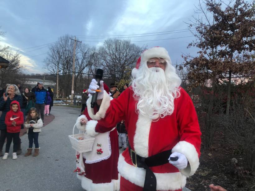 Collegeville Borough Tree Lighting and Santa Visit 2021