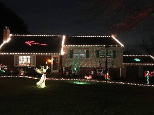 2021 Collegeville Christmas house decorating winners