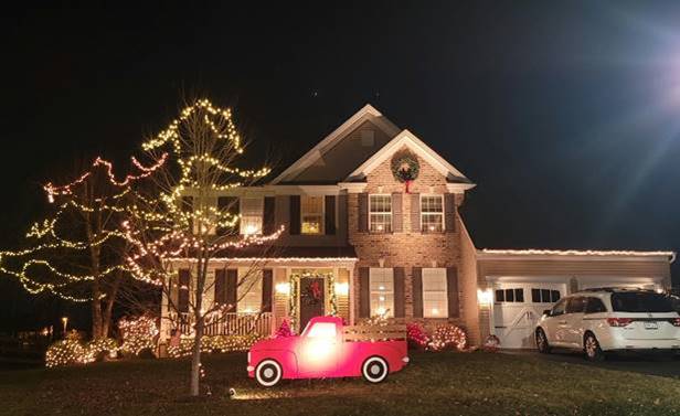 2021 Collegeville Christmas house decorating winners