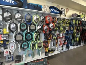 The Tennis Shop, Collegeville, PA. Tennis and pickleball racquets, clothing and more.