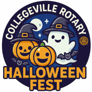 Collegeville Rotary Halloween Fest 2025 logo